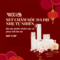 SET CHĂM SÓC DA DỊU NHẸ TỰ NHIÊN
