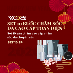 SET 10 BƯỚC CHĂM SÓC DA CAO CẤP TOÀN DIỆN